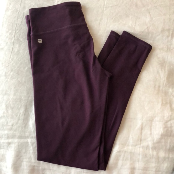 Fabletics Pants - Fabletics full length plum legging